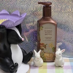 Bath & Body Works Pumpkin Peanut Brittle Cleansing Gel Hand Soap 8oz NEW Rare